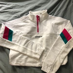 Adidas Cropped Quarter Zip
